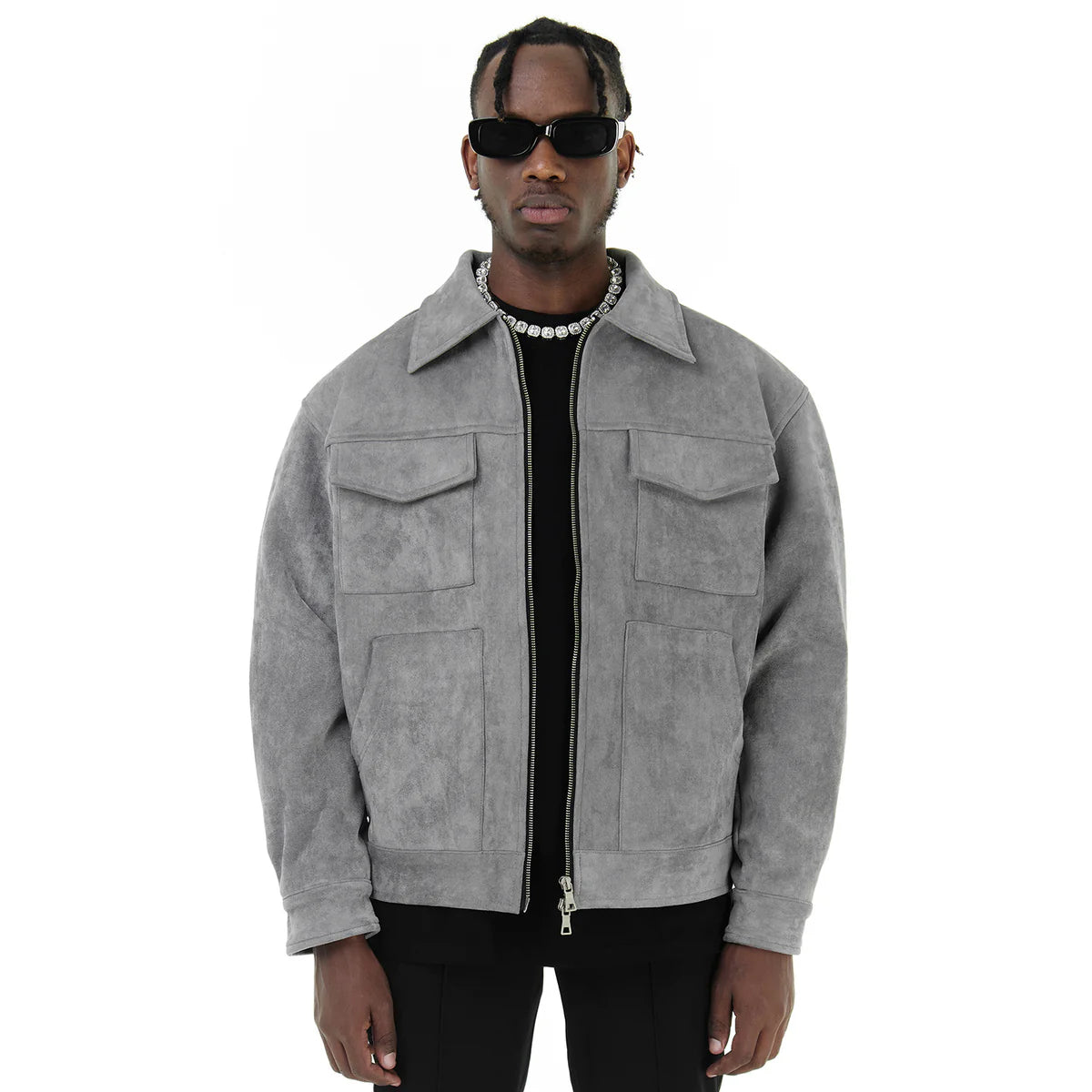 Velour Jacke - YizyTrack