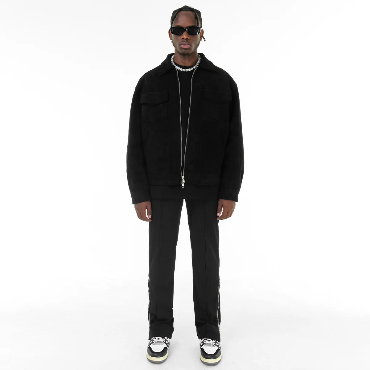 Velour Jacke - YizyTrack