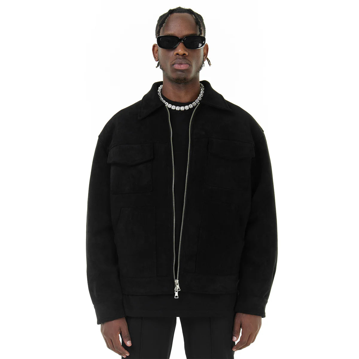 Velour Jacke - YizyTrack